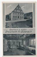 ALLEMANGNE ))  Gasthaus Z Adlet  EROLZHEIM KF BIBERACH    AUBERGE - Biberach