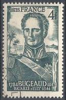 1944 FRANCIA USATO BATTAGLIA D'ISLY MARESCIALLO T.R. BUGEAUD - FR566 - Used Stamps