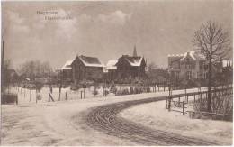 Hagenow Mecklenburg Elisabethstraße Winter Schneelandschaft Inflafrankatur 1919 Gelaufen - Hagenow