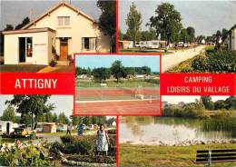 08 ATTIGNY LE CAMPING BUREAU ACCEUIL L'ETANG - Attigny