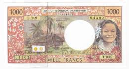 Polynésie Française / Tahiti - 1000 FCFP / T.049 / 2012 / "Nouvelles Signatures" - Neuf / Jamais Circulé - French Pacific Territories (1992-...)