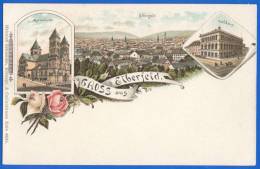 Deutschland; Wuppertal Elberfeld; Gruss Aus AK; Litho - Wuppertal