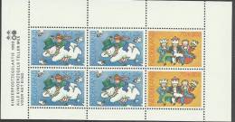 NL 1983-1243-5 CHILDREN, NETHERLAND, S/S, MNH - Unused Stamps