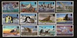 Antarctique Britanique BAT 1998 N° 290 / 301 ** Courant, Oiseaux, Chionis, Aptenodytes, Sterne, Fregatte, Catharacta - Other & Unclassified