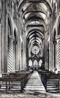 Beatiful  Old   Post Card    "  Durham Cathedral, Nave East    " - Andere & Zonder Classificatie