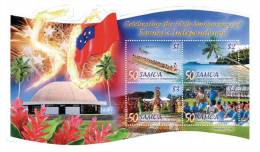 SAMOA 2012 - Paysages, Dances, Pirogue - BF Neufs // Mnh - Samoa (Staat)