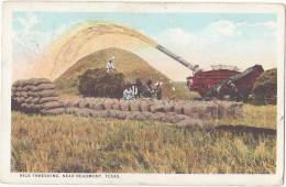 Rice Treshing, Near Beaumont, Texas - Other & Unclassified
