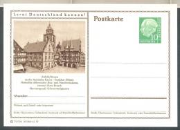 Germany Postkarte Lernt Deutschland Kennen! Alsfeld Essen MNH XX - Cartoline Illustrate - Nuovi