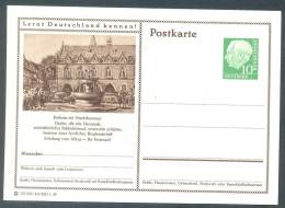 Germany Postkarte Lernt Deutschland Kennen! Rathaus Marktbrunnen Goslar Alte Harzstadt MNH XX - Cartes Postales Illustrées - Neuves