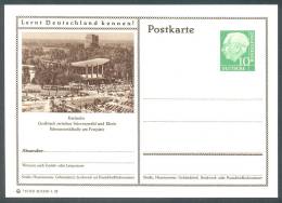 Germany Postkarte Lernt Deutschland Kennen! Karlsruhe Schwarzwaldhalle Festplatz MNH XX - Geïllustreerde Postkaarten - Ongebruikt