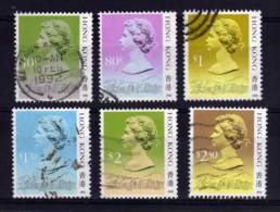 Hong Kong - 1991 - Definitives "1991" Imprint Date (Part Set) - Used - Used Stamps