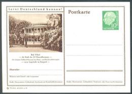 Germany Postkarte Lernt Deutschland Kennen! Bad Vilbel Liegehalle Im Kurkpark MNH XX - Illustrated Postcards - Mint