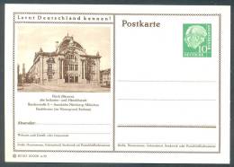 Germany Postkarte Lernt Deutschland Kennen! Fürth Bayern Stadttheater Rathaus MNH XX - Geïllustreerde Postkaarten - Ongebruikt