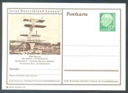 Germany Postkarte Lernt Deutschland Kennen! Fürth Bayern Neuzeitliches Sport Und Familienbad MNH XX - Illustrated Postcards - Mint