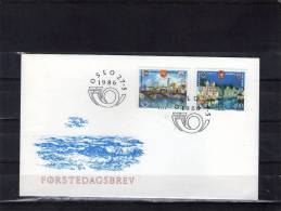 NORVEGE 1986 - FDC