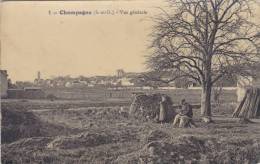 CHAMPAGNE-vue Générale-animée - Champagne Sur Oise