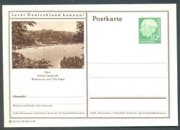 Germany Postkarte Lernt Deutschland Kennen! Essen Baldeneysee Und Villa Hügel MNH XX - Illustrated Postcards - Mint