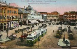 N°25890 -cpa Nice -tramway- Casino Municipal- - Strassenbahnen