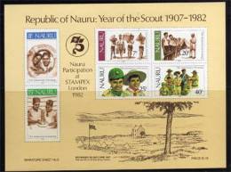 75 Ans Du Scoutisme A   L'ILE NAURU. Un B-F Neuf **  # 5. - Ungebraucht