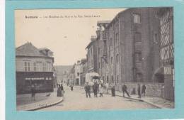 76  -  AUMALE  -  Les  Moulins Du  Roy Et La Rue Saint-Lazare -  1911  - TRES  BELLE CARTE ANIMEE  - - Aumale