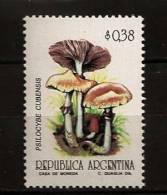 Argentine Argentina 1992 N° 1775 ** Courants, Champignon, Flore, Psilocybe Cubensis - Nuovi
