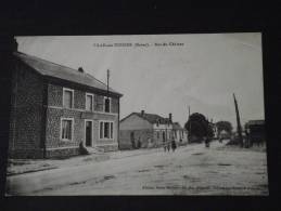 VILLE-sur-TOURBE (Marne) - Rue Du Château - Animée - Correspondance Du 11 Septembre 1931 - Ville-sur-Tourbe