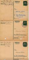 DR P183IA  3 Antwort-Postkarten Ilmenau 1930-32  Kat. 19,50 € - Briefkaarten