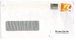 TZ1321 - OLANDA , Lettera Commerciale Con Affrancatura Composita - Unused Stamps