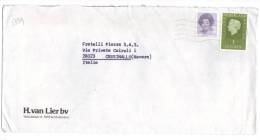 TZ1339 - OLANDA , Lettera Commerciale Con Affrancatura Composita - Lettres & Documents