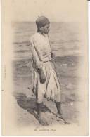 Algeria Types, Young Man Boy, Native Dress, C1900s/10s Vintage Postcard - Kinder