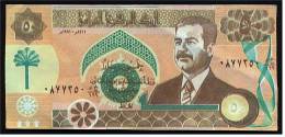 Irak Banknote , Central Bank Of Irak / Iraq , 50 ( Fifty ) Dinars 1991 - Saddam Hussein - Iraq