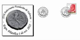 Spain 2012 - Special Postmark 2150 Anniv. Foundation Valencia Expo Filatelica - Maschinenstempel (EMA)