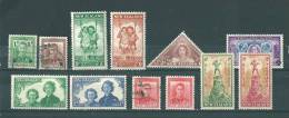 N. Zélande: Lot Entre 258 Et 271  */ Oblit - Collections, Lots & Series