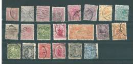 N. Zélande: Lot Entre Année 1877 Et 1909 Oblit - Collections, Lots & Séries