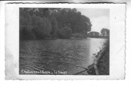 CHALONNES Sur LOIRE  Le Louet ( Carte Photo  1947 ) - Chalonnes Sur Loire