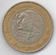 MESSICO 10 PESOS 1998 BIMETALLICA - Mexico