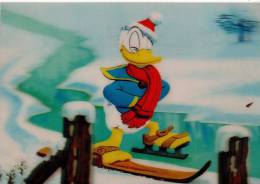 Donald Duck Carte Toilee Avec Hologramme - Disneyworld