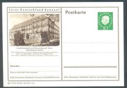 Germany Postkarte Lernt Deutschland Kennen! Mainz Kurtfürsliches Schloss MNH XX - Cartoline Illustrate - Nuovi