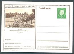 Germany Postkarte Lernt Deutschland Kennen! Bochum Stadtpark Dahliengarten MNH XX - Postales Ilustrados - Nuevos