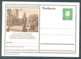 Germany Postkarte Lernt Deutschland Kennen! Recklinghausen Rathaus Erlbruchpark MNH XX - Postales Ilustrados - Nuevos