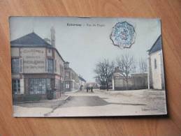 CPA C -  ESTERNAY RUE DU PAQUIS MAGASIN POTERIE / VERRERIE - Esternay