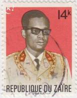 1972 - ZAÏRE - Y&T 818 [Général Joseph-Désiré Mobutu] - Oblitérés