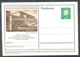 Germany Postkarte Lernt Deutschland Kennen! Mülheim An Der Ruhr Stadthalle Schlossbrücke MNH XX - Geïllustreerde Postkaarten - Ongebruikt