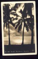 HONOLULU    Sunset Ala Moama   Old Postcard 1938 - Honolulu