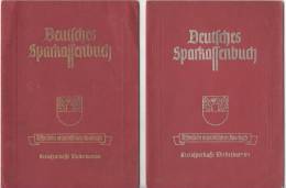 Sparbuch - Sammlung Ab 1918 !!! Berlin Und Umgebung , Schorfheide , Sparkasse , Bank , Geld !!! - Bank & Insurance