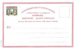 DENMARK  #POSTCARD UNION POSTALE UNIVERSELLE - Storia Postale