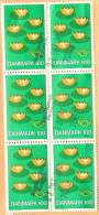 DENMARK  #BLOCK OF 6 FROM YEAR 1977 - Brieven En Documenten