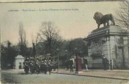 Laeken :  Garde Royale  ( Militaria )  (  Ecrit Avec Timbre ) - Laeken