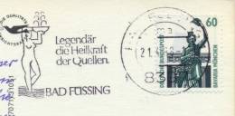 Germany BRD 1988 Bad Füssing Machine Cancel Thermal Baths - Bäderwesen