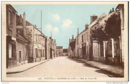 CPA - Perthes En Gatinais - Rue De Faronville - 77 Seine Et Marne - Perthes